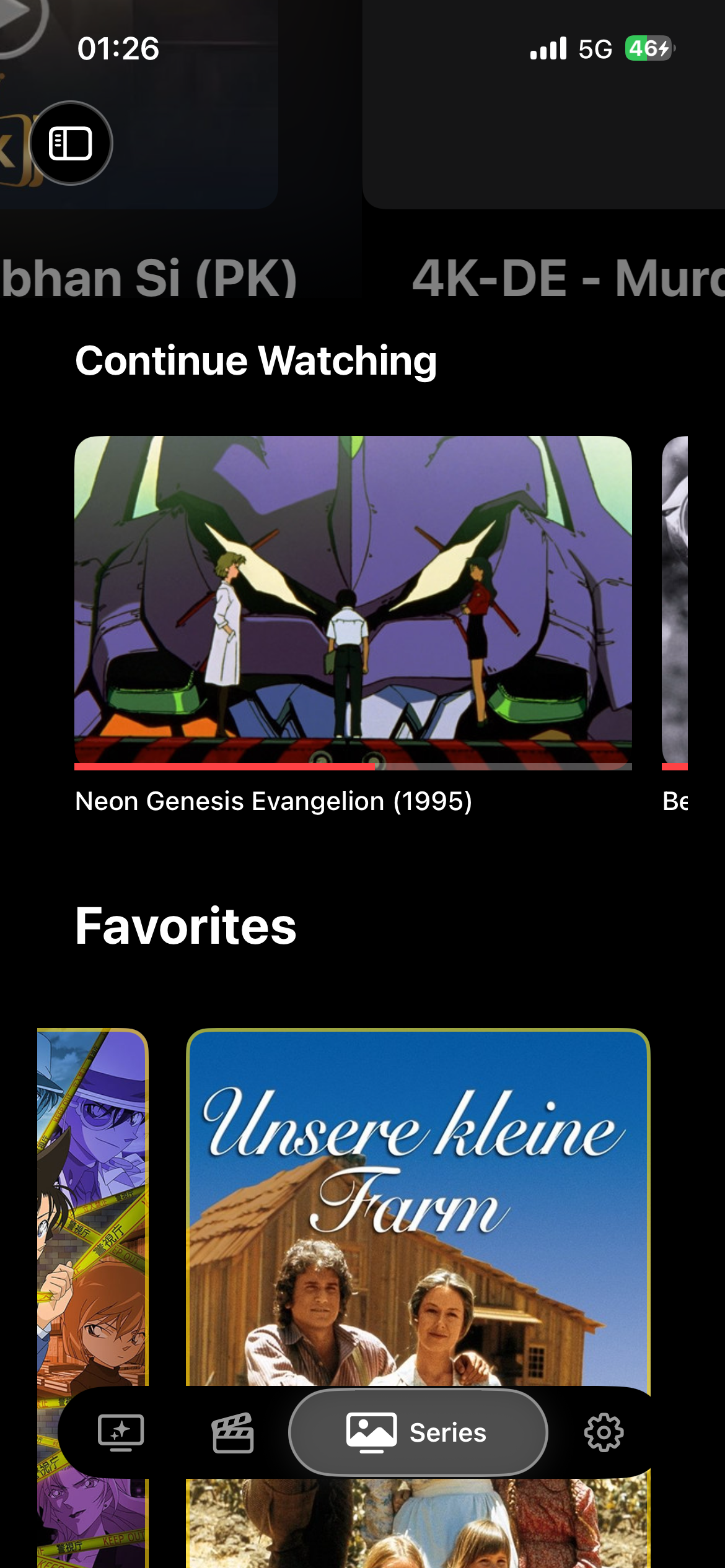 IPTV One on iPhone